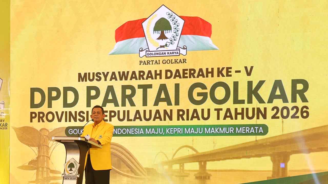Gubernur Ansar Sebut Generasi Milenial Kepri Sudah Tembus 50 Persen, Golkar Diminta Beradaptasi