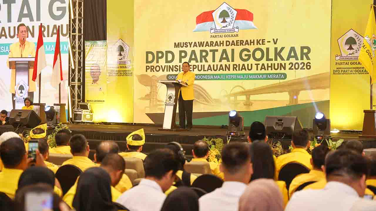 Gubernur Ansar Sebut Musda V Golkar Kepri Jadi Momentum Siapkan Kader Penerus