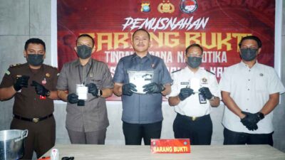 Polres Karimun Ungkap 14 Kasus Narkoba dalam 3 Bulan, 17 Tersangka Diamankan