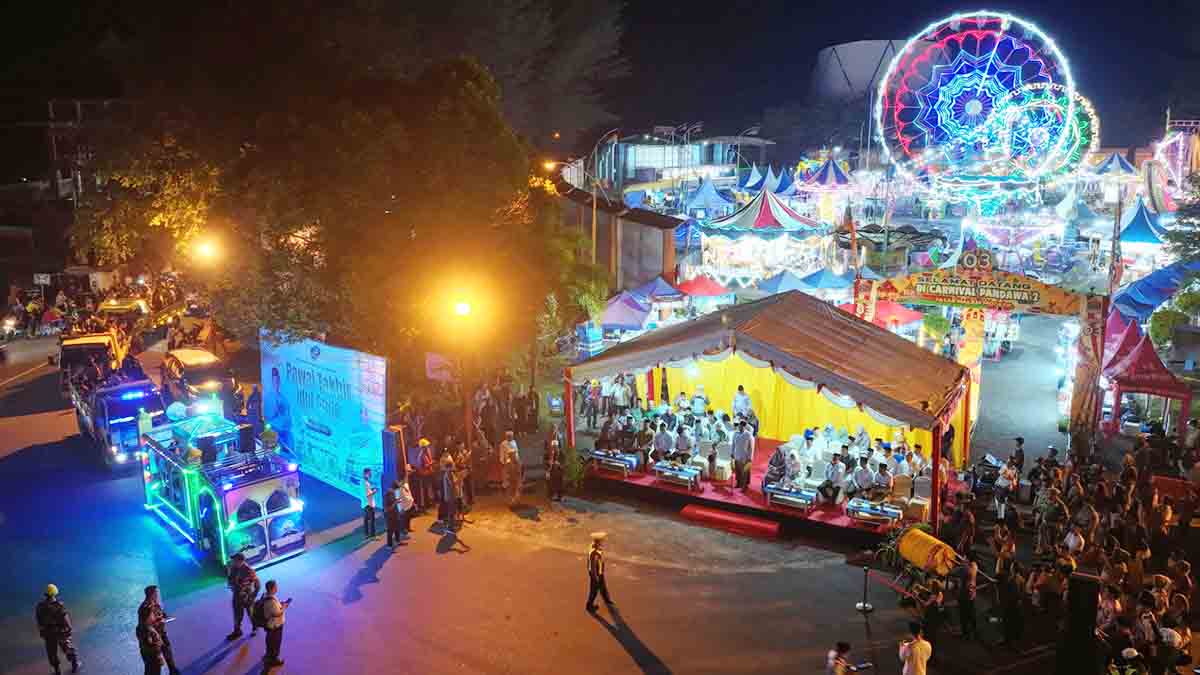 35 Mobil Hias Meriahkan Pawai Takbir Idul Adha 1447 H di Bintan