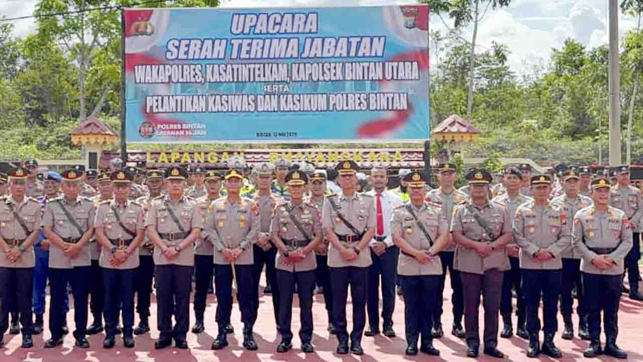 AKP Surya Resmi Emban Jabatan Baru sebagai Kasat Intelkam Polres Bintan