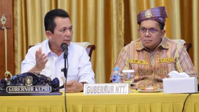 Ansar dan Gubernur NTT Bahas Kerja Sama Inflasi hingga Ketahanan Pangan di Kepri