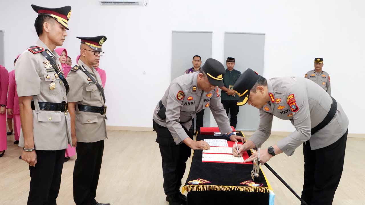 Penyegaran Organisasi, Kompol Indra Juniandi Resmi Jabat Kabag Ren Polresta Barelang