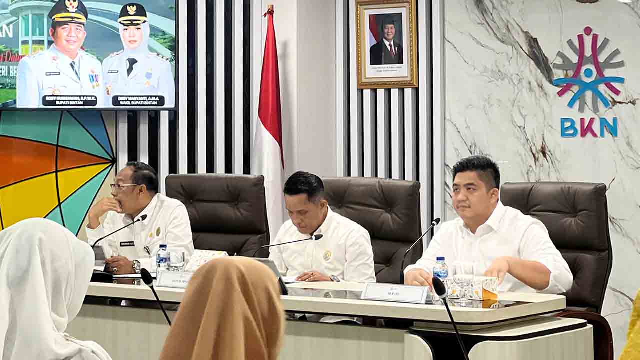 Roby Kurniawan Paparkan Transformasi Manajemen Talenta ASN Bintan di BKN RI