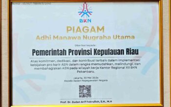 BKN Apresiasi Kebijakan Pro Karier ASN yang Diterapkan Pemprov Kepri