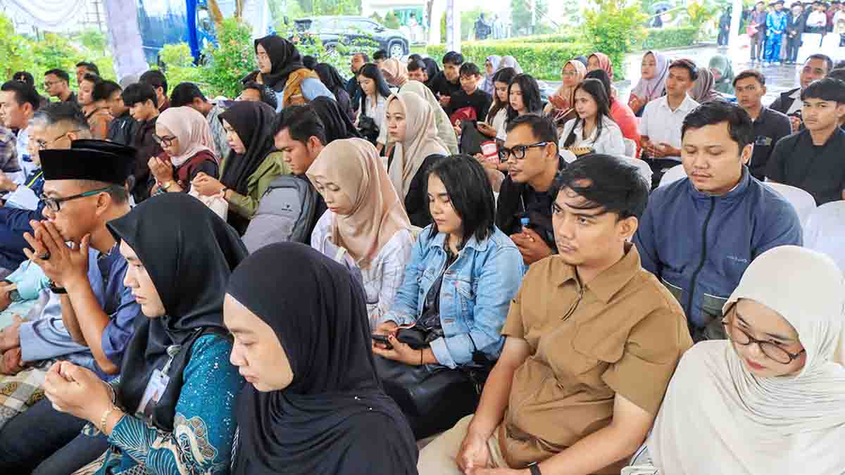 Para peserta Job Fair Bintan 2026 turut hadir di acara pembukaan