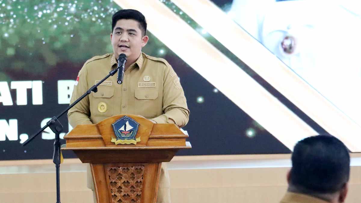 Pengarahan dan sambutan Bupati Bintan, Roby Kurniawan, pada acara penyerahan Anugerah Galanova Award 2026