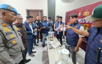 Ancaman Hukuman Mati Mengintai Dua Tersangka Kasus Narkoba di Karimun