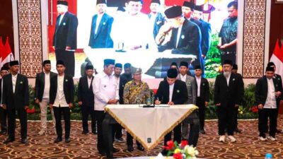 Ansar dan Nyanyang Resmi Dikukuhkan sebagai Dewan Penasehat PW PERSIS Kepri