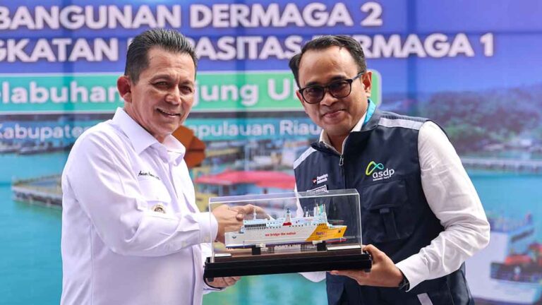 ASDP Targetkan Dermaga Baru Tanjung Uban Beroperasi Saat Nataru 2026/2027