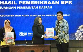 Bintan Raih WTP Ke-15 Berturut-turut, Bupati Roby Sebut Hasil Kerja Kolektif Seluruh OPD