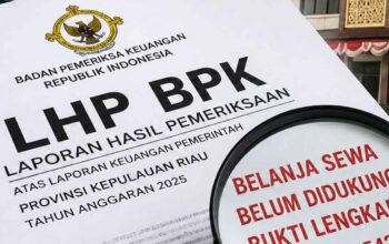 BPK: Dokumen Belanja Sewa di Sekretariat DPRD Kepri Baru Membuktikan Pembayaran, Belum Keabsahan Penggunaan Anggaran