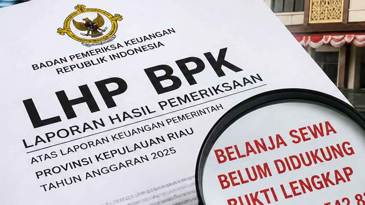 BPK: Dokumen Belanja Sewa di Sekretariat DPRD Kepri Baru Membuktikan Pembayaran, Belum Keabsahan Penggunaan Anggaran