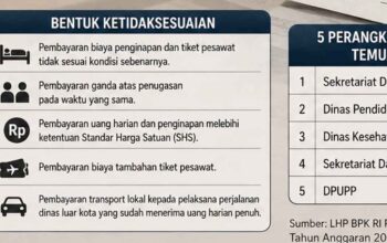 BPK Ungkap Lima Bentuk Ketidaksesuaian dalam Belanja Perjalanan Dinas Pemprov Kepri