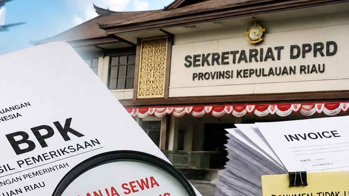 BPK Ungkap Pengajuan Belanja Sewa di Sekretariat DPRD Kepri Kerap Lewat WhatsApp