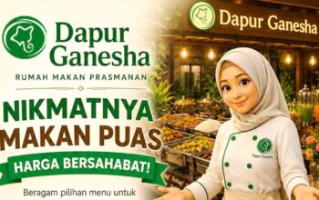 Dapur Ganesha Hadir di Tanjungpinang, Sajikan Menu Prasmanan Rumahan dengan Harga Bersahabat