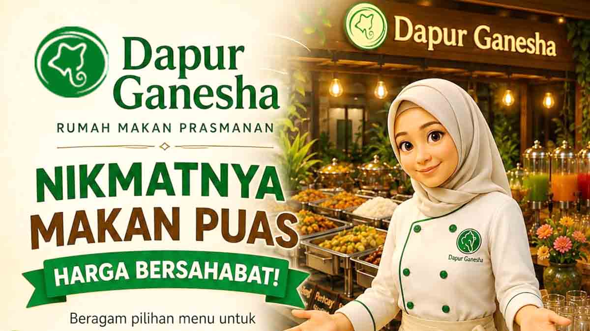 Dapur Ganesha Hadir di Tanjungpinang, Sajikan Menu Prasmanan Rumahan dengan Harga Bersahabat