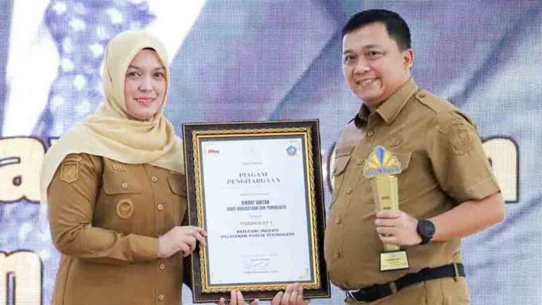 Dinas Kebudayaan dan Pariwisata Bintan Raih Peringkat I Kategori Inovasi Pelayanan Publik Terinovatif di Galanova Award 2026