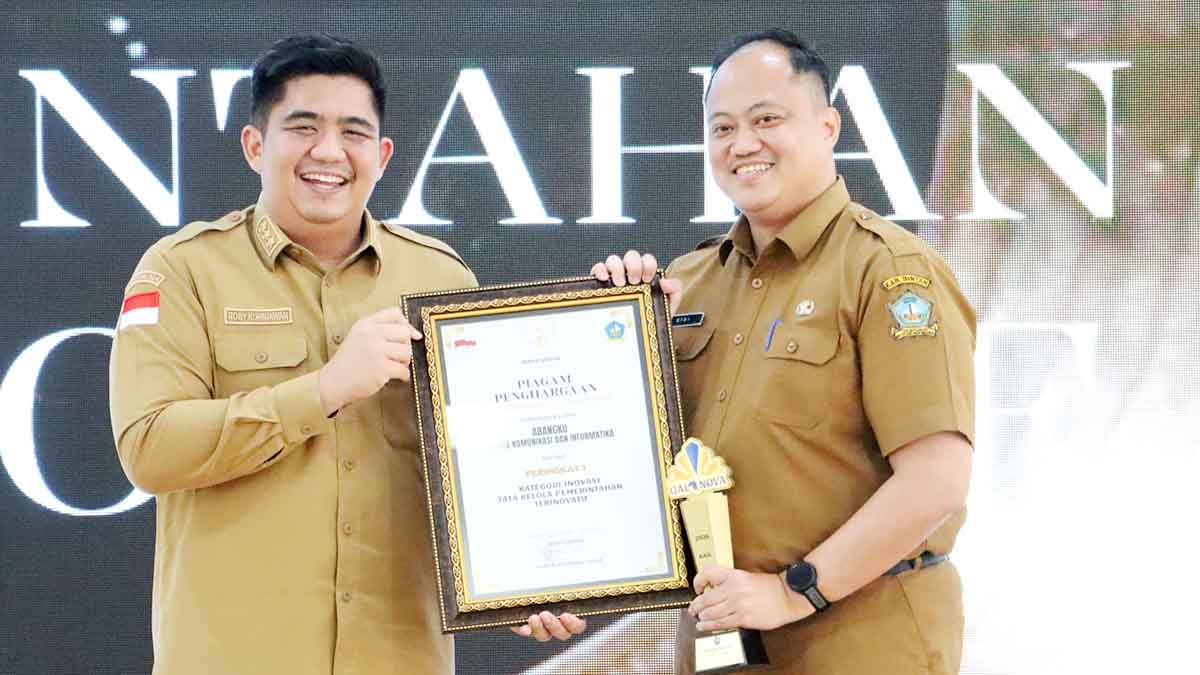 Diskominfo Bintan Raih Peringkat I OPD Terinovatif pada Galanova Award 2026