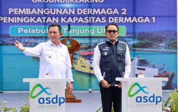 Groundbreaking Dermaga II Tanjung Uban Resmi Dimulai, Kapasitas Pelabuhan Akan Meningkat