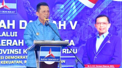 Gubernur Ansar Berharap Demokrat Terus Dukung Program Pembangunan Kepri demi Kesejahteraan Masyarakat
