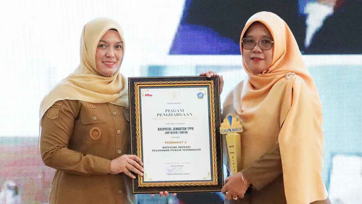 Inovasi SMPN 1 Bintan Berbuah Penghargaan di Galanova Award 2026