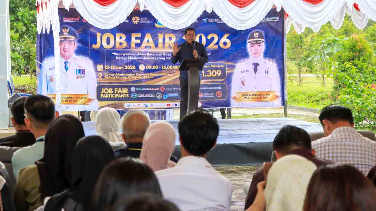 Kesempatan Emas, Job Fair Bintan 2026 Sediakan 1.309 Lowongan Kerja