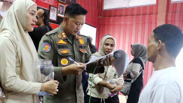 Ratusan Pedagang Taman Gurindam 12 Mulai Cabut Undian Lokasi Relokasi, Proses Berjalan Tertib