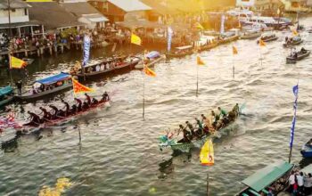 Ribuan Warga Padati Pelantar 3 Saksikan Dragon Boat Race 2026
