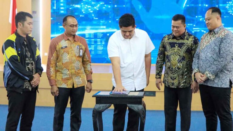 Roby Kurniawan Launching Portal BISA, Layanan Publik Bintan Masuk Era Terintegrasi