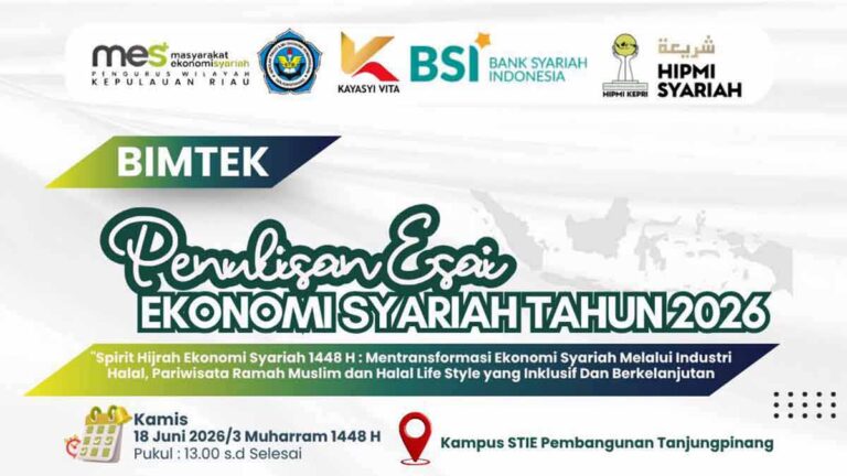 Sekretaris MES Kepri: 50 Esai Terbaik Ekonomi Syariah Akan Dibukukan