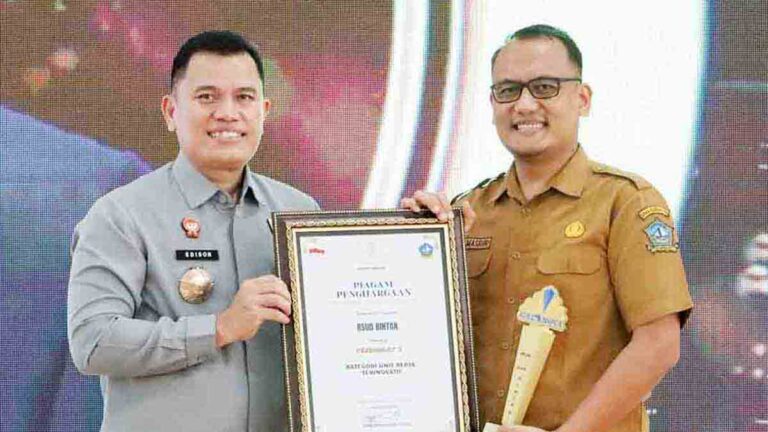 UPTD Puskesmas Sei Lekop dan RSUD Bintan Masuk Tiga Besar Kategori Unit Kerja Terinovatif Galanova Award 2026