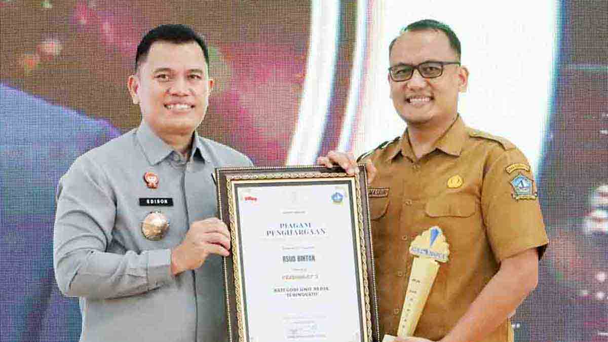 UPTD Puskesmas Sei Lekop dan RSUD Bintan Masuk Tiga Besar Kategori Unit Kerja Terinovatif Galanova Award 2026