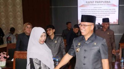 Bupati Anambas Aneng menginstruksikan Raperda APBD 2025 segera dievaluasi Gubernur Kepri.