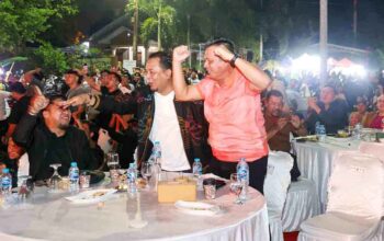 Gubernur Kepri Ansar Ahmad menghadiri Nobar Bola Gembira Final Piala Dunia 2026 bersama masyarakat di Tanjungpinang.
