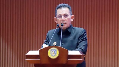 Gubernur Kepri Ansar Ahmad menyampaikan prioritas APBD Tahun Anggaran 2027 dalam Rapat Paripurna DPRD Kepri.