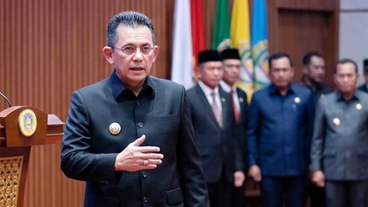 Gubernur Kepri Ansar Ahmad menyampaikan prioritas pengentasan kemiskinan dan ketahanan pangan dalam APBD Tahun Anggaran 2027 di DPRD Kepri.