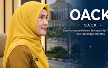 Kepala BKD Kepri Yeny Trisia Isabella menjelaskan assessment digital bagi ASN Kabupaten Karimun.