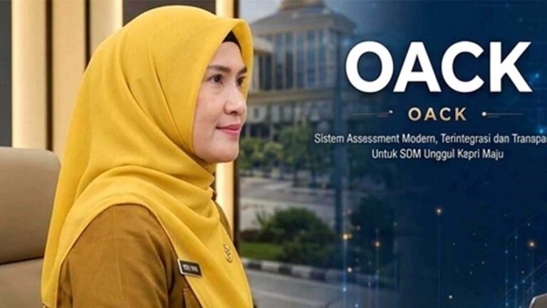Kepala BKD Kepri Yeny Trisia Isabella menjelaskan assessment digital bagi ASN Kabupaten Karimun.