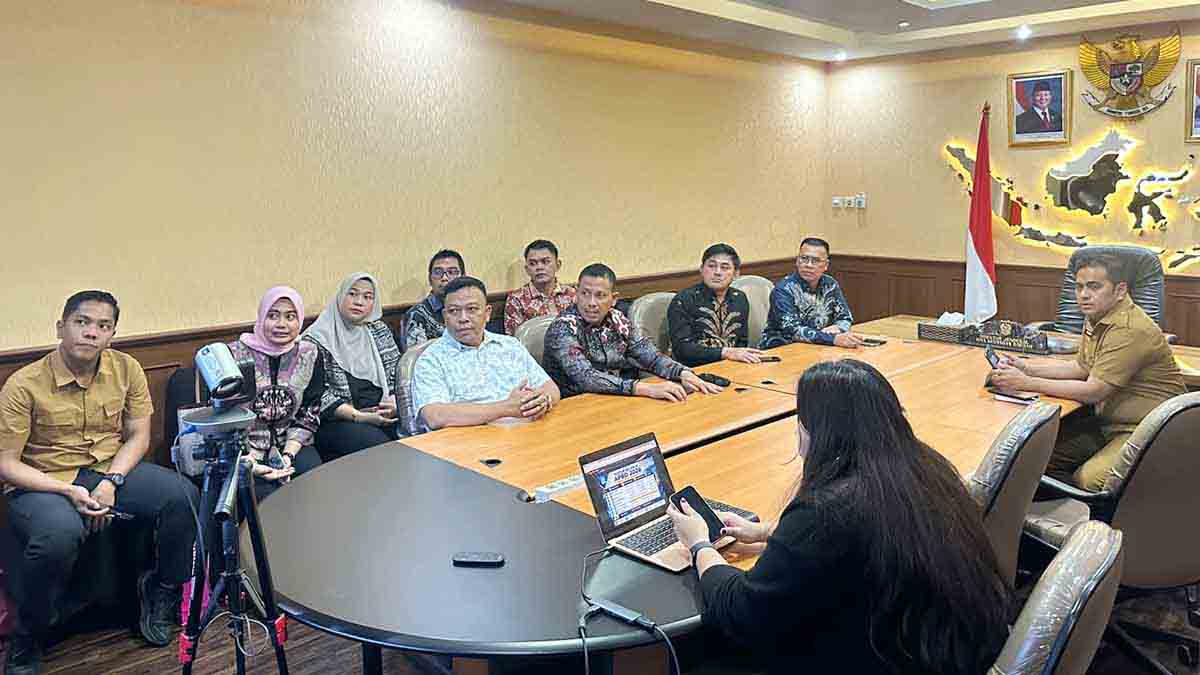 Bupati Aneng saat audiensi dengan Kemendagri membahas kemampuan keuangan daerah Kabupaten Kepulauan Anambas.