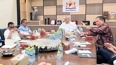 Edi Surbakti menyampaikan komitmen Kadin mengawal kemajuan pariwisata Kepri di Batam.