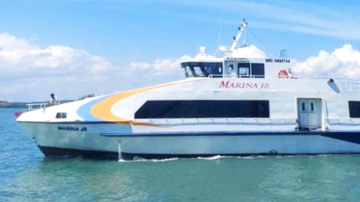 Kapal Marina Ferry melayani rute Johor Bahru–Tanjungpinang dengan jadwal pelayaran yang diperbarui.