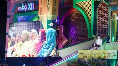 Gubernur Kepri Ansar Ahmad membuka MTQ XII Kepri di Tanjungpinang.
