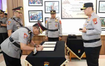 Kombes Pol Taswin mendapat penugasan baru sebagai Kabag Jianling Rojianstra Stamaops Polri usai sertijab di Polda Kepri.