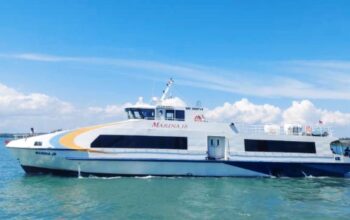 Kapal Marina Ferry melayani rute Johor Bahru–Tanjungpinang dengan jadwal pelayaran yang diperbarui.