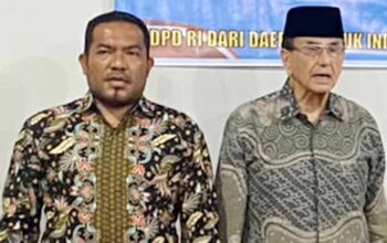 Camat Jemaja Mudahir mengapresiasi kehadiran Ismeth Abdullah dalam kegiatan reses di Kecamatan Jemaja.