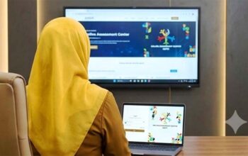 Kepala BKD Kepri Yeny Trisia Isabella menjelaskan OACK Kepri yang dipercaya Pemerintah Provinsi Sumatera Barat.