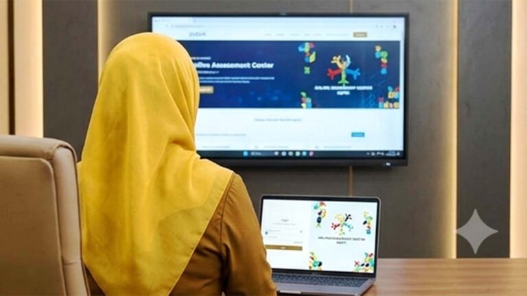 Kepala BKD Kepri Yeny Trisia Isabella menjelaskan OACK Kepri yang dipercaya Pemerintah Provinsi Sumatera Barat.