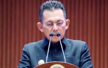 Gubernur Kepri Ansar Ahmad menyampaikan prioritas pengembangan ekonomi maritim dalam APBD Tahun Anggaran 2027 di DPRD Kepri.