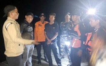 Tim gabungan mencari potongan tubuh pria di Perairan Genting Pulur Anambas.